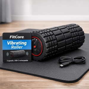 Vibrating Foam Roller (3 speeds)